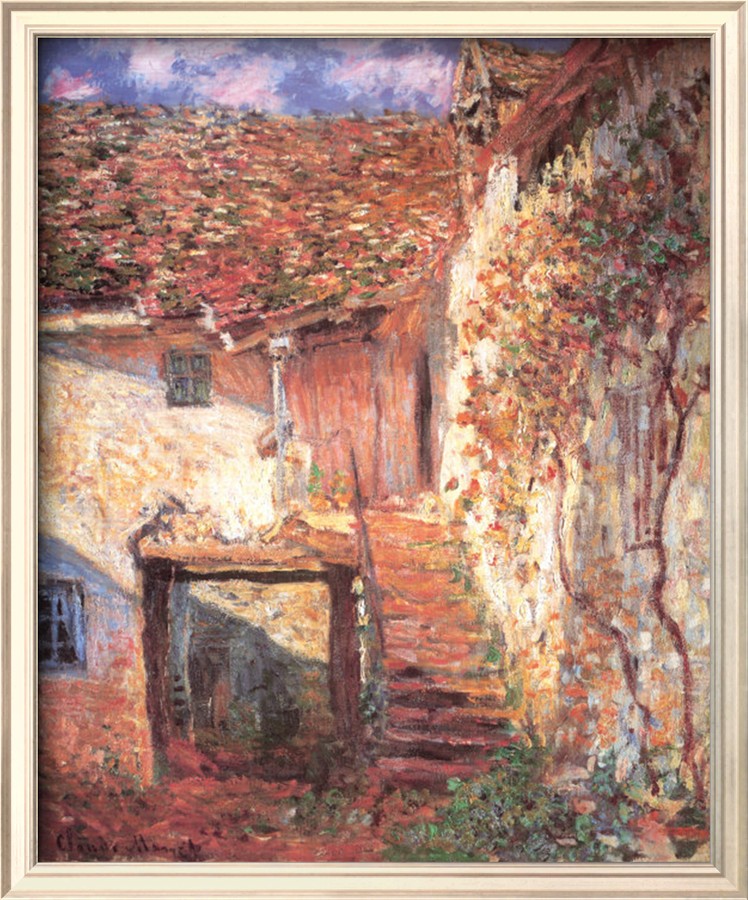 Die Treppe - Claude Monet Paintings
